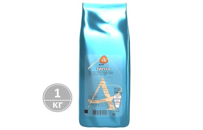 ALMAFOOD - Сливки сухие растительные (топинг) Almafood SPESSO 1кг 1