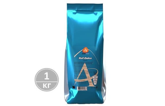 ALMAFOOD - RAF-DOLCE RASPBERRY-BANANA» на растительной основе со вкусом малина-банан 1кг, в коробке по 8шт