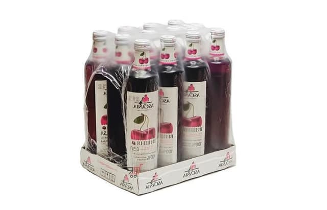 (Ч/З) Лимонад – Аскания Вишня, 0,5 стекло, в упаковке по 12шт.
