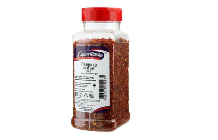Приправы в банках Паприка красная 3*3, 340г 1