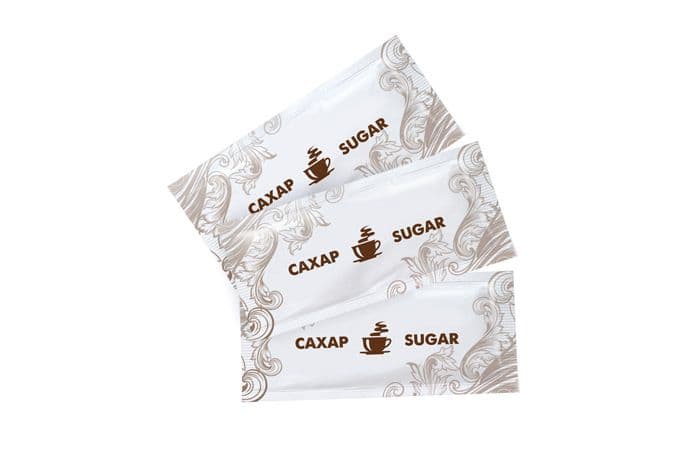 Сахар порционный пакетик 10г стандартный дизайн 10кг 3