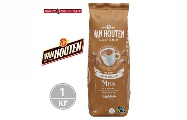 Van Houten – Горячий шоколад VH Ground Milk Chocolate Drink (VM-54626-V17) 1кг