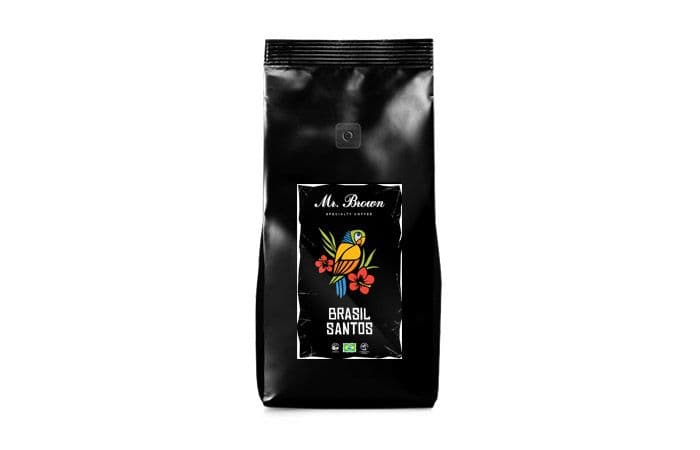 Mr.Brown Specialty Coffee «Brasil Santos» кофе в зернах 1кг 1