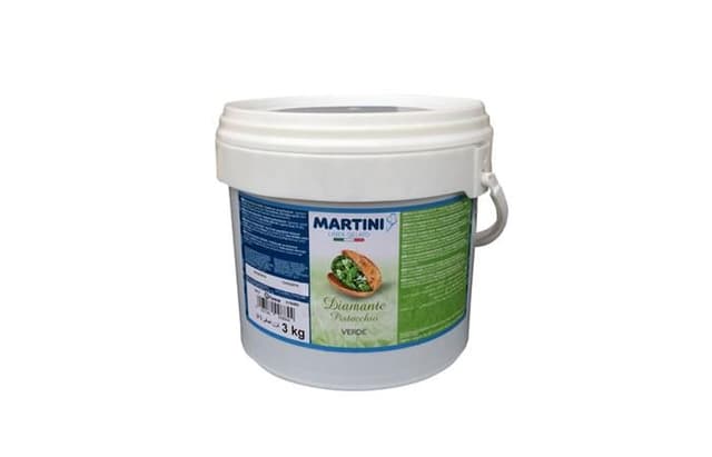 Master Martini – Фисташковая паста Диаманте Пистаккио Верде ("Diamante Pistacchio Verde"), ведро 3кг в коробке по 2шт.