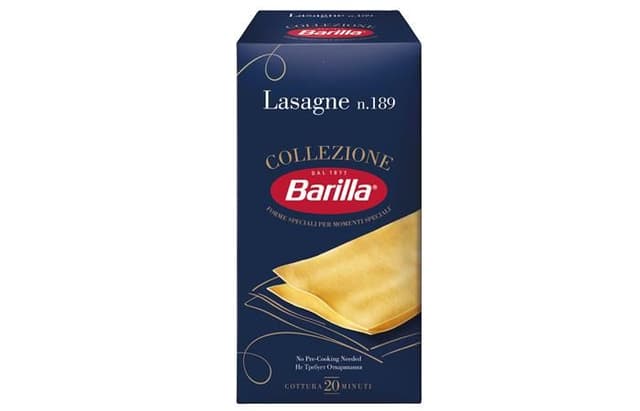 Barilla (БАРИЛЛА) – Лазанья (LASAGNE COLLEZIONE №189), 500г в коробках по 15 штук