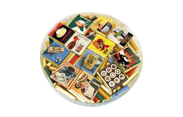 Шоколад коллекционный «Coffee Story» 100х5г горький, золото