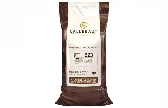 Callebaut - Шоколад молочный 33,6% какао (823NV-595) 10кг 2