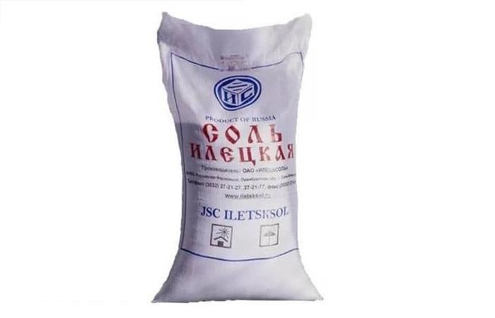 Соль помол №2 "Илецкая" 1кг в мешках по 50кг 1