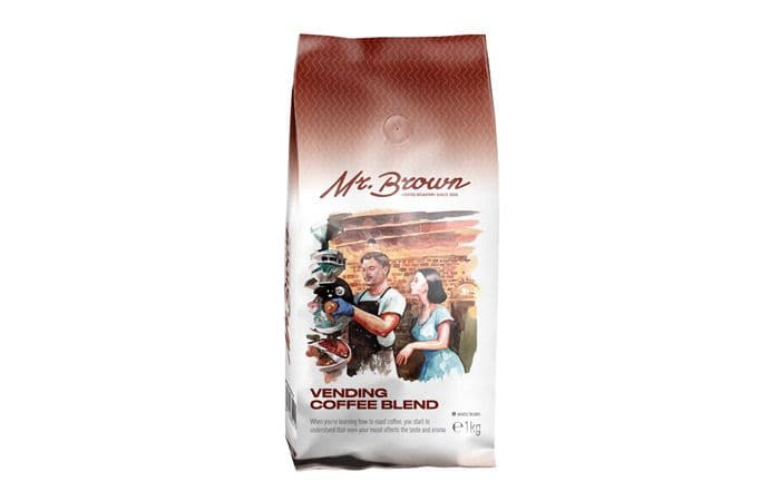 Mr.Brown «Vending Coffee Blend» кофе в зернах 1кг   1