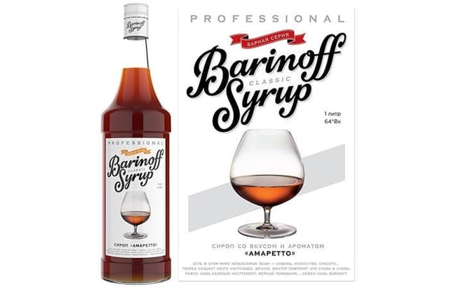 Сироп Баринофф Амаретто 1л